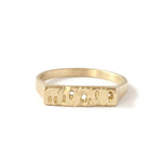 Sanctuary Signet Pinky Ring -R920YG, R920RG, R920WG