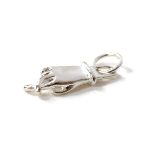 Cross My Fingers Diamond Charm