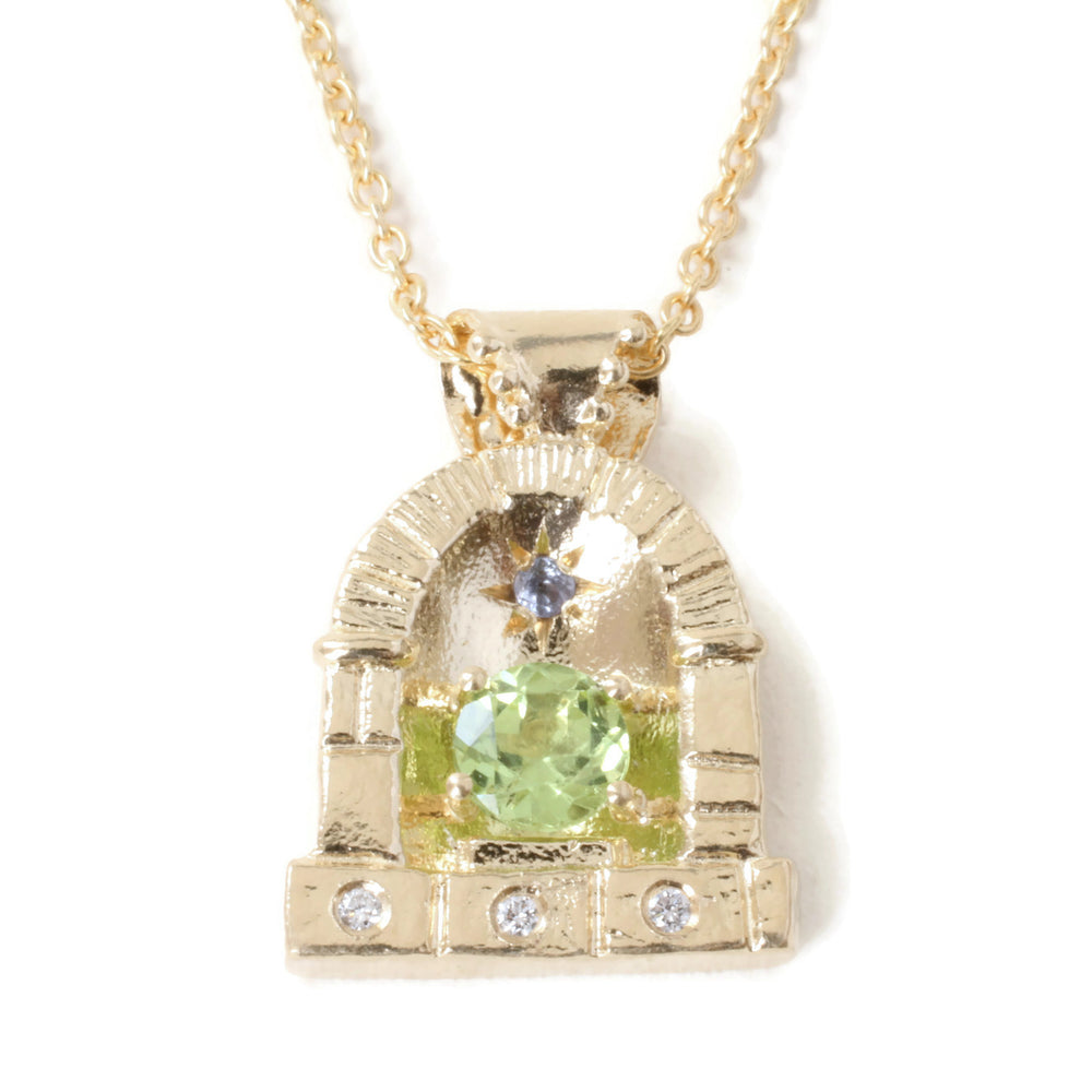 Cathedral Necklace -N177YG-PD