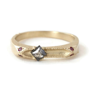 Altar Signet Ring -Diamond  R917YG-C