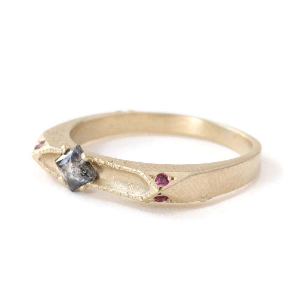 Altar Signet Ring -Diamond  R917YG-C