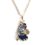 Stacking Stone Necklace -Blue Lagoon